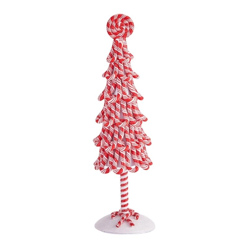 

Christmas Tree Ornament Realistic Design Easy DIY Assembly For Home Office Decoration Durable PVC S