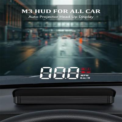 M3 HUD Projector OBD2 Head Up Display Car Digital Speedometer On The Windshield Speed Water Temp Voltage Gauge Auto Speed Meter