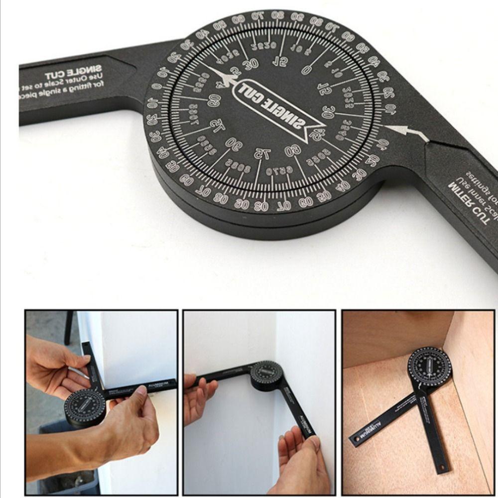 Miter Saw Angle Finder Miter Saw Protractor Angle Measuring Woodworking 360° Angle Finder