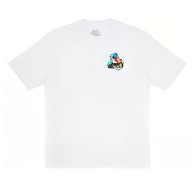 Palace T Shirts Unisex White Crew Neck Moderate Straight Fit P20TS089