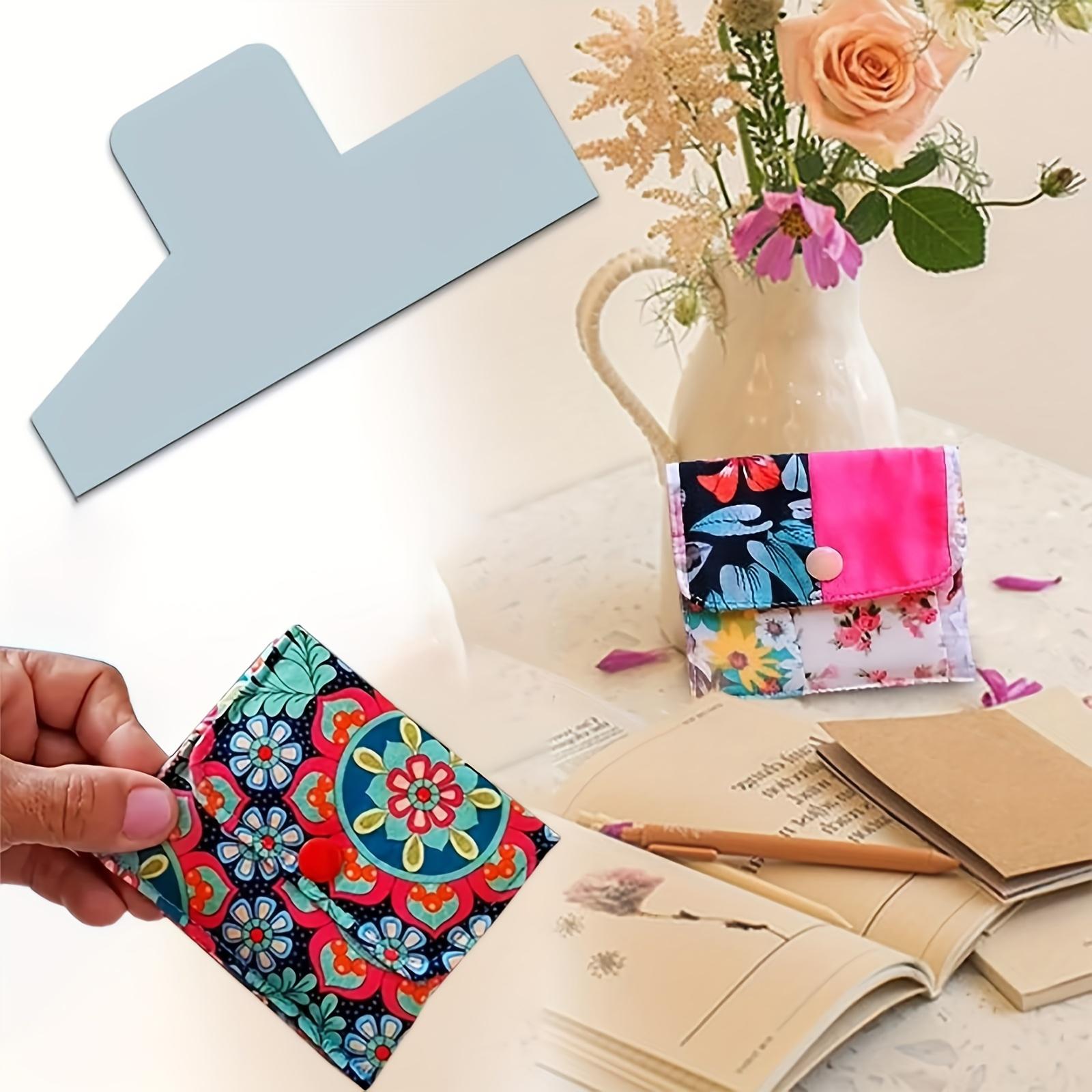 

Шаблон акриловой линейки для кошелька своими руками - Прозрачный шаблон для кошелька-ноль и держателя для ключей для начинающих и профессионалов