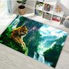 1 Pièce Tapis de Cuisine Anti-Fatigue, Imprimé Animal 3D Peint Imperméable Antidérapant Épais Rembourré Confort Tapis pour Rester Debout