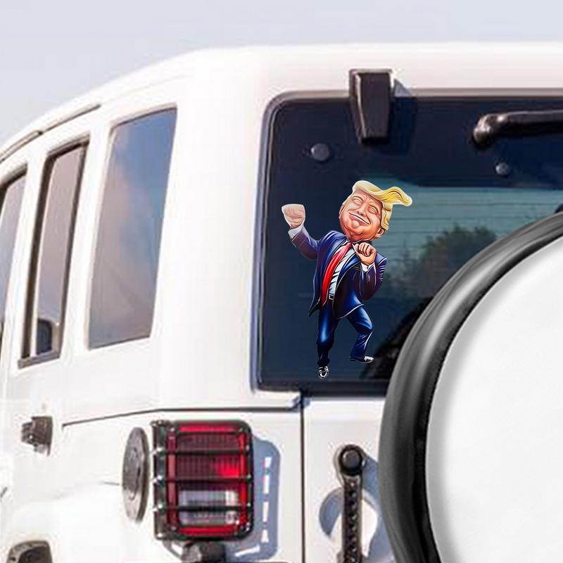Modification Motorcycle Decals President Luggage Decals Waterproof Car Bumper Figure Sticker For Car Rvs Suvs Trucks Auto