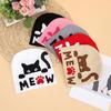 Knit Hat Beanies Pullover Warm Skull Caps Knitted Hat Party Club Accessories