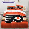 Philadelphia Flyers2 Pattern Bedding Quilt Set  Home Decoration  Gift (1 * duvet cover + 2 * pillowcase  without core)