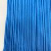 PLEATS PLEASE 21Stainless Steel PP11-JK761 Blue Pleated Blouse Tops 3 blueUsed