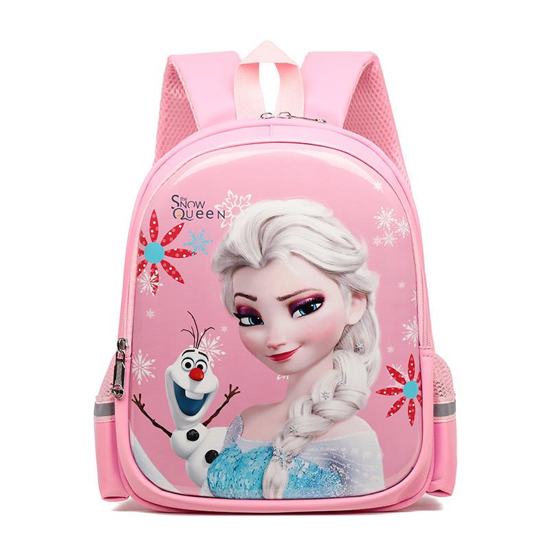 Kuromi Melody Spider Man Elsa Kids Backpack With Breathable Air Cushion Straps For School Girls