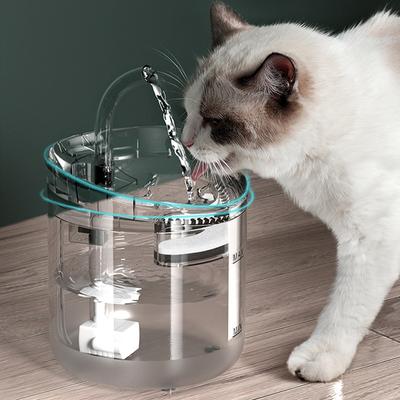 4PCS Cat Water Fountain Filter Element Replacement Filters for WF050 Activated Carbon Pet Auto Drinking Feeder Filter