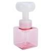 250ml Foaming Bottle PETG Plastic Flower Foam Dispenser Square Bottles for Cosmetic