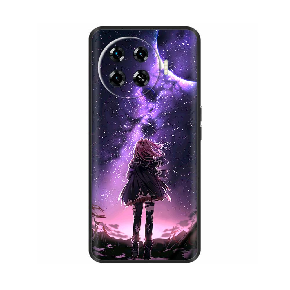 For Tecno Spark 20 Pro Plus Case Cover Shockproof Liquid Silicone Funda for Tecno Spark20 Pro Plus Phone Back Cover Skull Coque Spark 20 Pro Plus