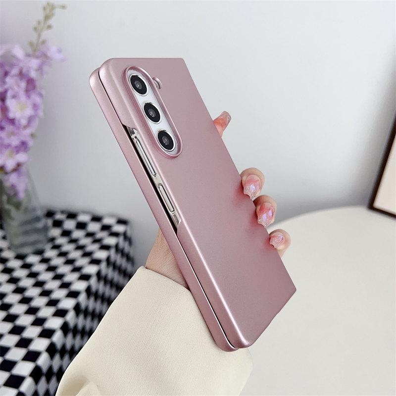 Luxuriöse faltbare Handyhülle mit Hauterkennung, magnetisch, kabelloses Laden für Huawei, Samsung, OPPO VIVO, Xiaomi, faltbare Handyhülle