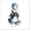 16CM Anime ZERO Starting Life in Another World Cosplay Acrylic Stand Ornaments Natsuki Subaru  Figure Stand Halloween Gift