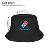 Dominos Pizza Bucket Hat  Outdoor Fisherman Caps For Unisex Classic Travel Hiking Sunscreen Hats Personality Custom Diy Cap