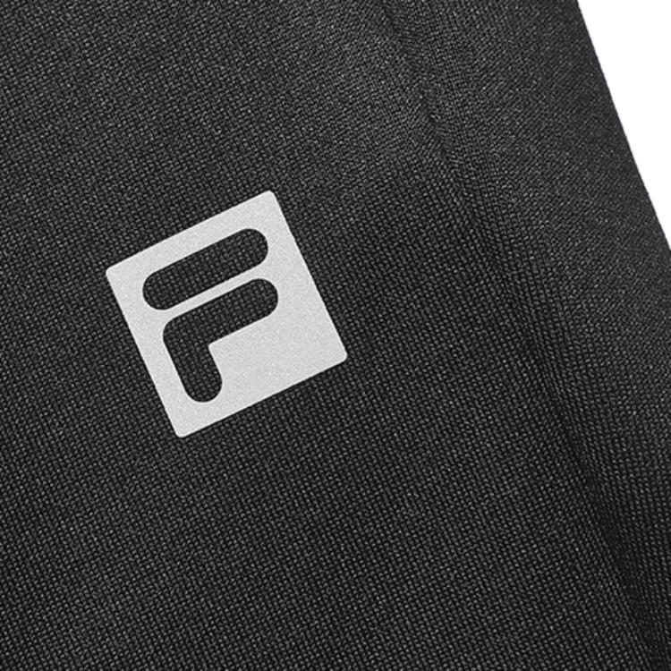 FILA Basic Cuffed Solid Color Running Knit Pants Women pants Deep-Black A11W242604FBK