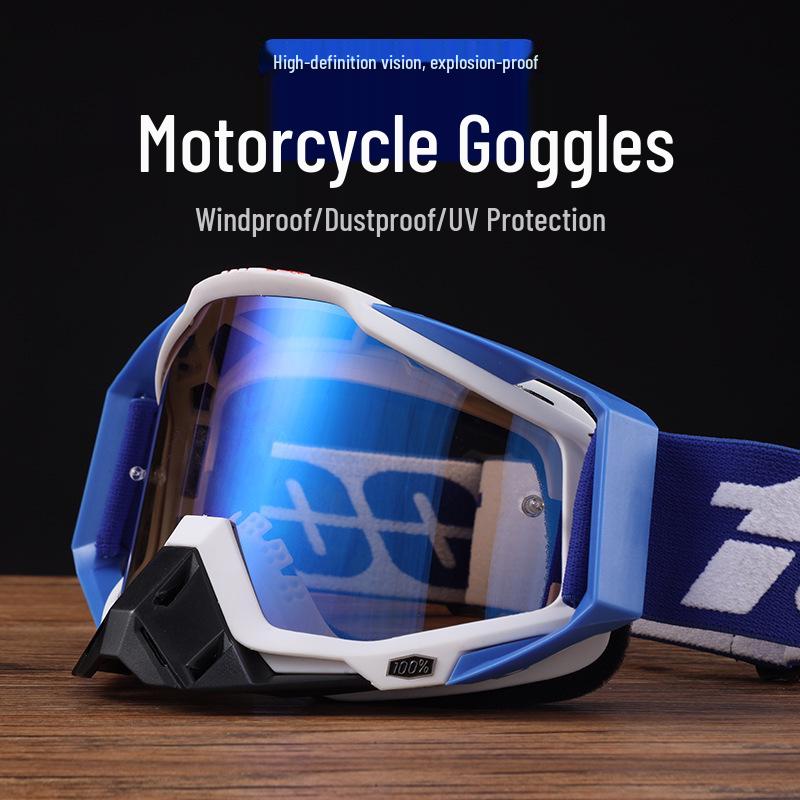 100% Windproof Off-road Motorcycle & Ski Goggles for Outdoor Riding