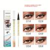 Ein-Strich-Doppelzweck-Eyeliner mit zwei Enden, wasserdichter und schweißfester, nicht verschmierender Perlglanz-Lidschattenstift