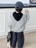 2026 Spring/Autumn Striped Faux Two-Piece Hooded Shirt for Boys & Girls - Trendy, Versatile Long-Sleeve Top