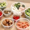 Round Sealed Plastic Food Storage Set—Microwave & Refrigerator Safe, Large Capacity, Ideal for Lunch and Instant Noodles.
