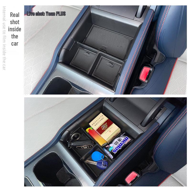 BYD Yuan PLUS 22-24 Center Console Storage Box Organizer
