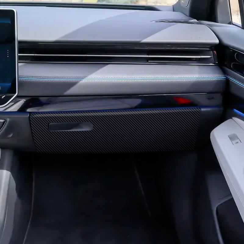 For Volkswagen ID.7 2026 - 2026 Car Door Anti Kick Pad Glove Box Protection Sticker Interior Carbon Fiber Scratch Resistant Film
