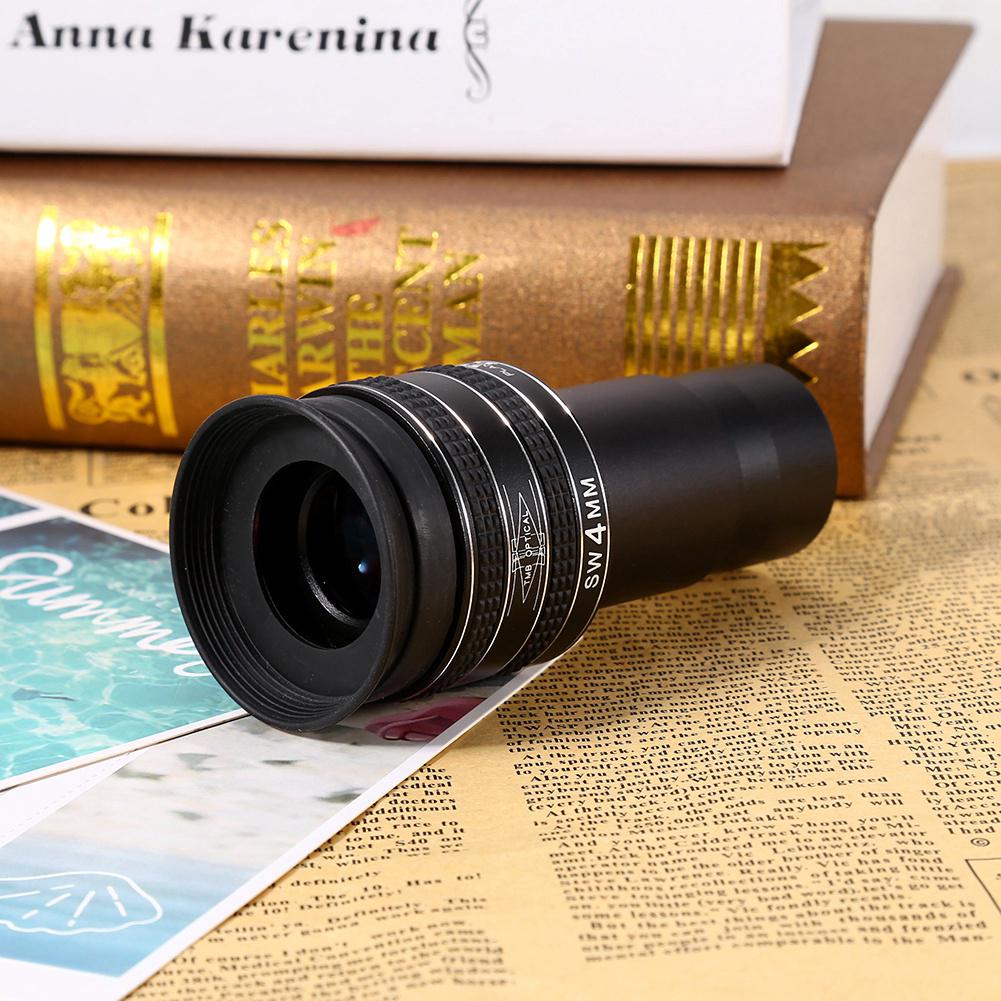 Black 4mm 1.25 58 Degree Planetary Deep Sky Objects Eyepiece For Telescope JS