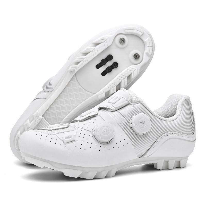 Professional Mtb Cycling Shoes Big Size 48 Spd Men Self-Locking Bicycle Road Bike Shoes Women Flat Cleats Mtb Biking Sneakers