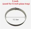 Round Stainless Steel Cake Molds Mousse Cake Tart Circle Mold Pizza Dessert DIY Decor Mould Tart Ring Kitchen Baking Tool