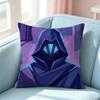 Hot Shooting Character Clove Omen Pillow Case Square DoubleSided Sofa Cushion Cover Bedroom Bedside Pillow