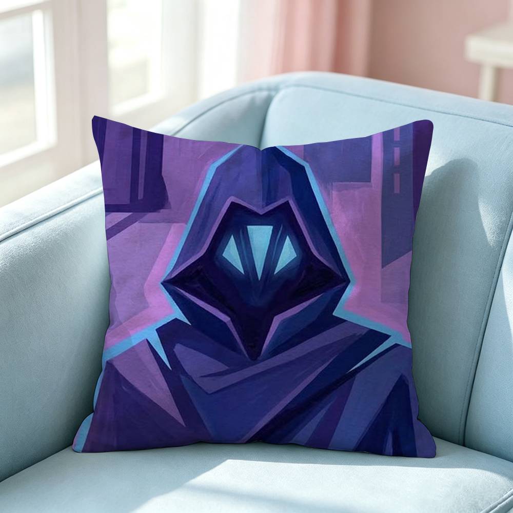 Hot Shooting Character Clove Omen Pillow Case Square DoubleSided Sofa Cushion Cover Bedroom Bedside Pillow