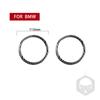 Real Carbon Fiber Car Accessories Door Speaker Ring Cover Soft Sticker For BMW Z4 E89 2009 2010 2011 2012 2013 2014 2015 2016