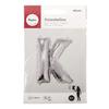 Ballon Lettre K, 40cm, 1pce. , argent