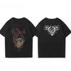 T-shirt Stampata 2026 Vintage Progressive Death Metal per Uomo e Donna Moda Opeth Band Maniche Corte Cotone Streetwear