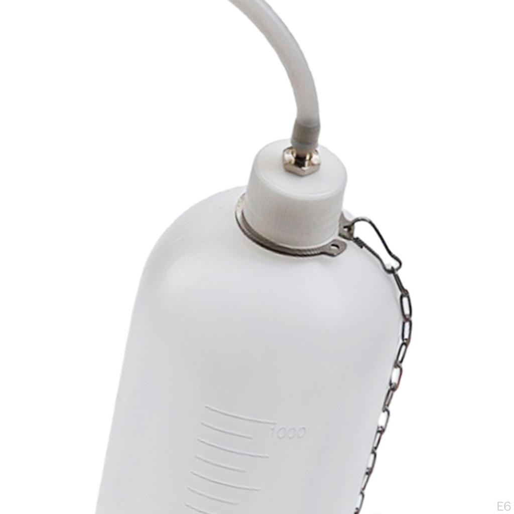 Bremsenentlüftungsflasche 1L Flüssigkeitsentlüftung mit Aufhängehaken für Fahrzeug