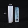 10pcs Necklace Pendant Silicone Mold for Jewelry Resin Square Cylinder Jewelry Making Tool UV Epoxy Resin Molds Keychain Mold