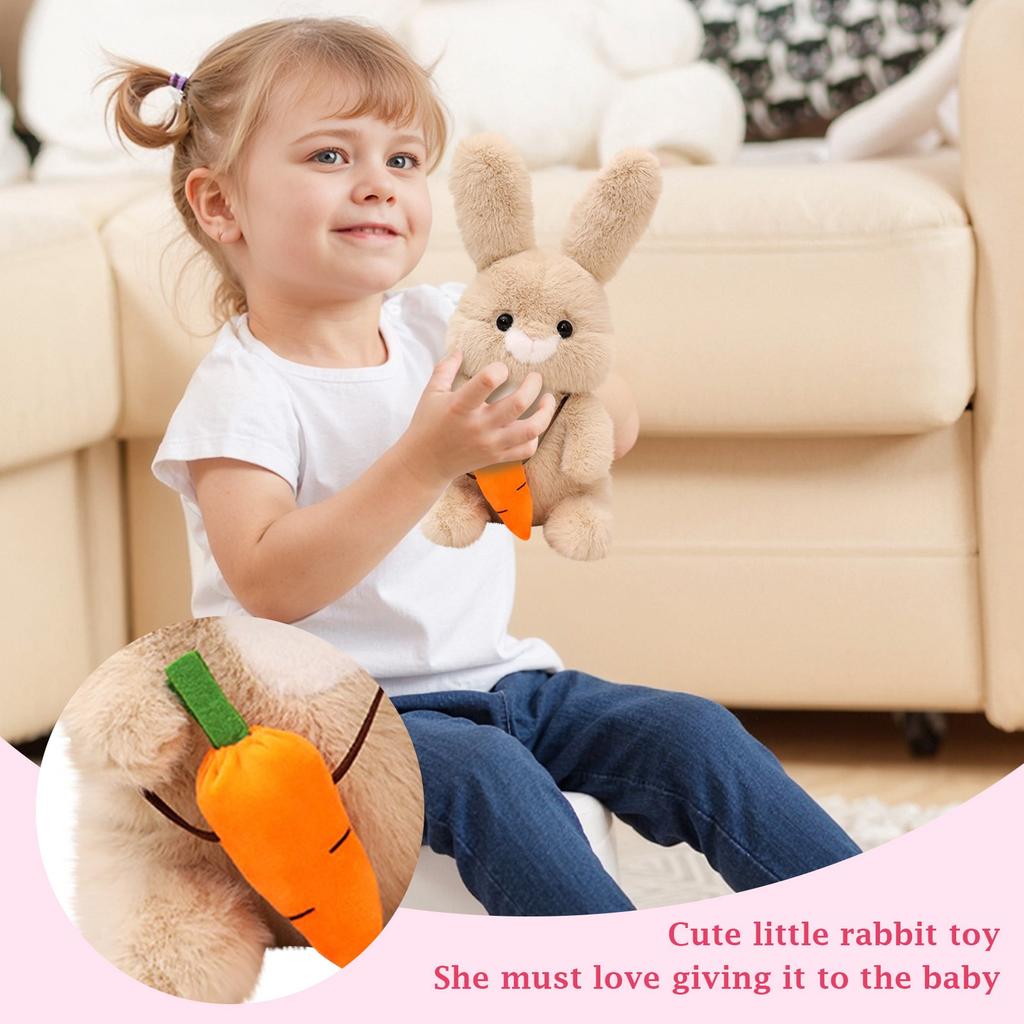 Cuddle Baby Carrot Plush Toy Cute Simulation Doll