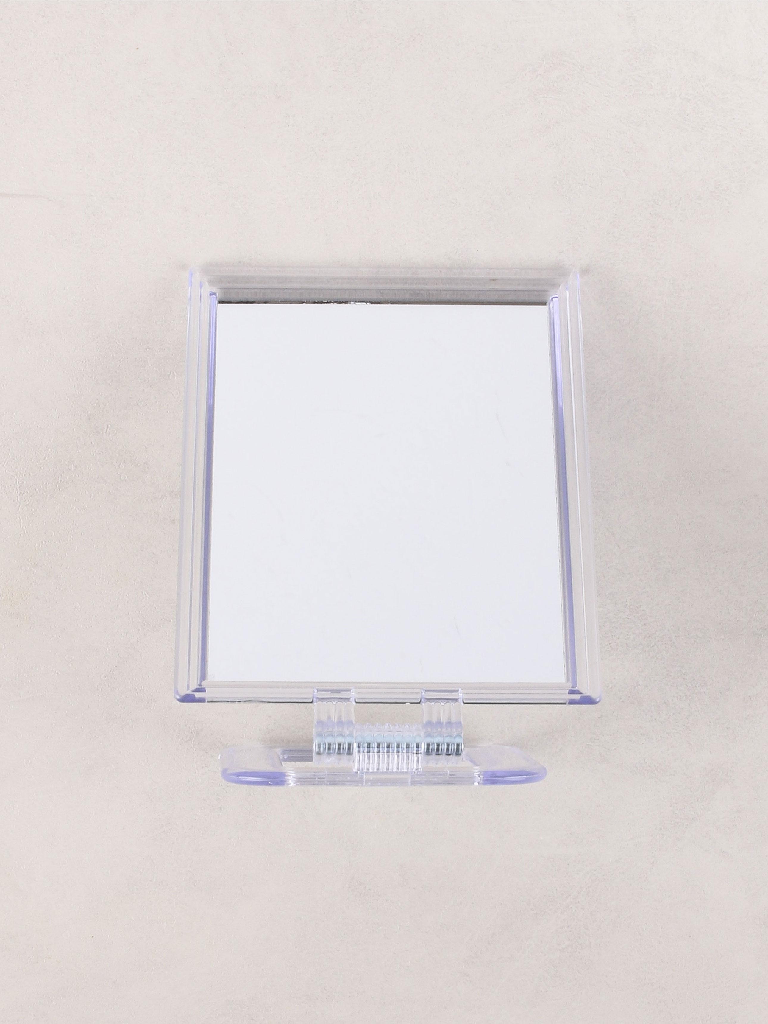 Medium Square Desktop Vanity Mirror with Stand 1ea