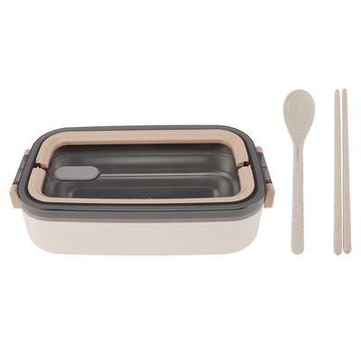 Lunch Food Container 304 Stainless Steel Insulated Leakproof Bento Box for Students School Office