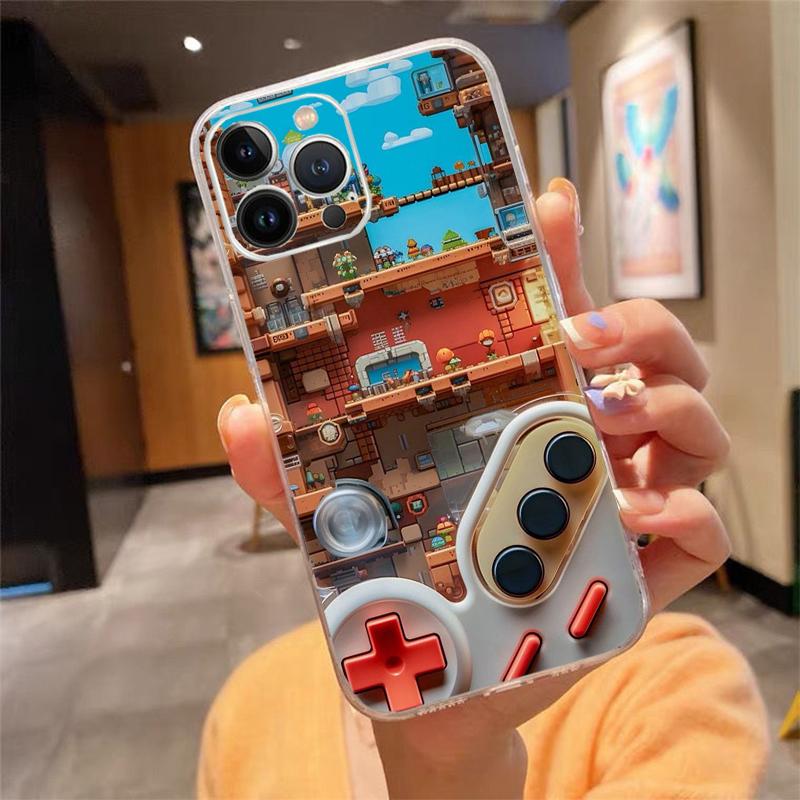 Phone Case For iphone 17ProMax 17 Pro Air 16 15 14 13 Pro Max 16 15 14 13 Pro 15Plus Gaming Console
