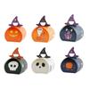 5pcs/bag Ghost Pumpkin Pattern Gift Packaging Box Cartoon Paper Box  Snack Candy Packaging