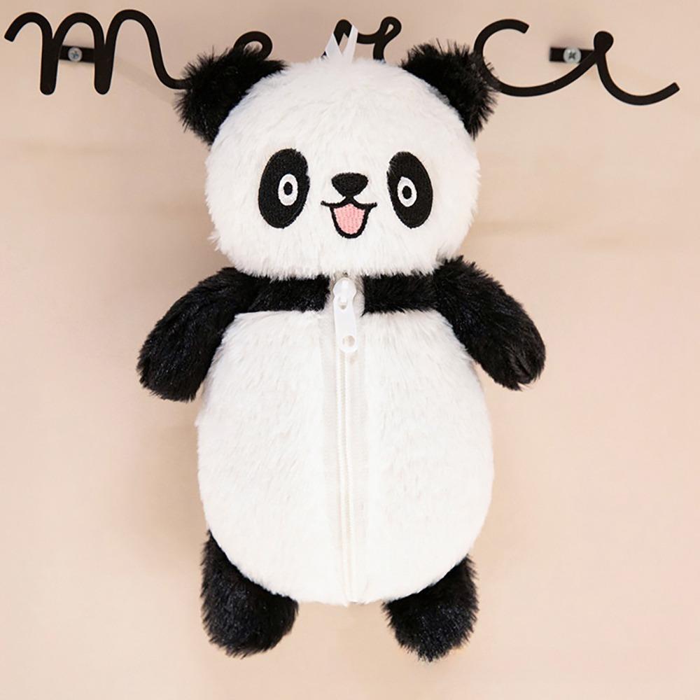 

Cat Kitty Stationery Bag Multi Functional Cartoon panda Pencil Case Students Office Style 3
