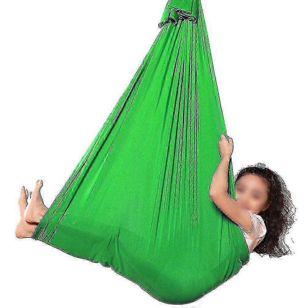 Kindertherapie Sensorikschaukel Yoga Schaukelstuhl Kinder Kuscheln Autismus Asperger Therapie 100x280cm