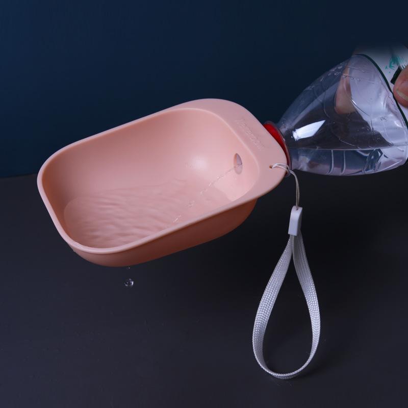 Dog Out Portable Outdoor Water Drinker Small Dog Out Folding Kettle Walking Dog Water Cup Pet Supplies