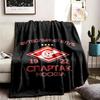 FC Spartak Moscow Theme Personalized Outdoor Flannel Blankets Soft And Suitable For All Seasons Perfect For Sofas Beds And Camping