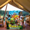 1pc Pororo Adventure Outdoor Blanket Lightweight Flannel, Soft & Warm, All-Season Use for Sofa, Outdoor, Camping, Living Room, Office065