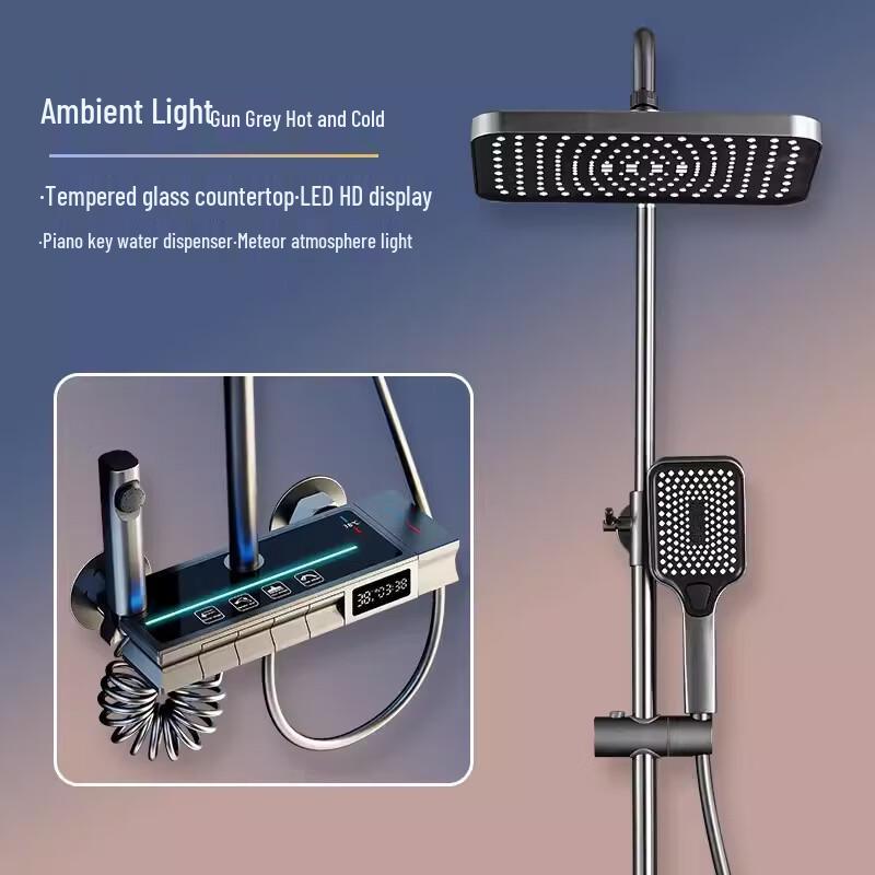 Miling Hot & Cold Pressurized Shower Faucet Set