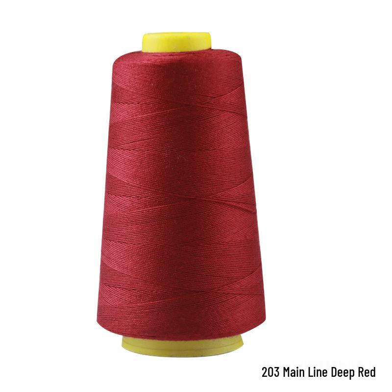 Black and White Thick Denim Sewing Thread Roll for Machine and Hand Sewing