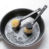 1 Peça Escova de Panela Escova para Lavar Louça Sem Óleo Cabo Longo Escova para Panelas Limpeza Escova para Lavar Louça Escova de Cozinha Limpeza de Panelas de Cozinha