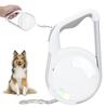 5m Dog Automatic Traction Rope Automatic Retractable Dog Rope with Colorful Night Light