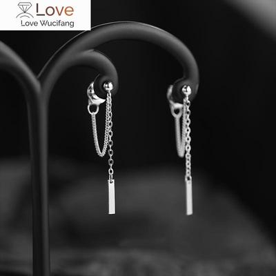 Hip Hop Halsketten Hängende Ohrringe Für Frauen Männer Teenager Street Style Punk Elegant Trendig Koreanische Ohrringe Modeschmuck Geschenke