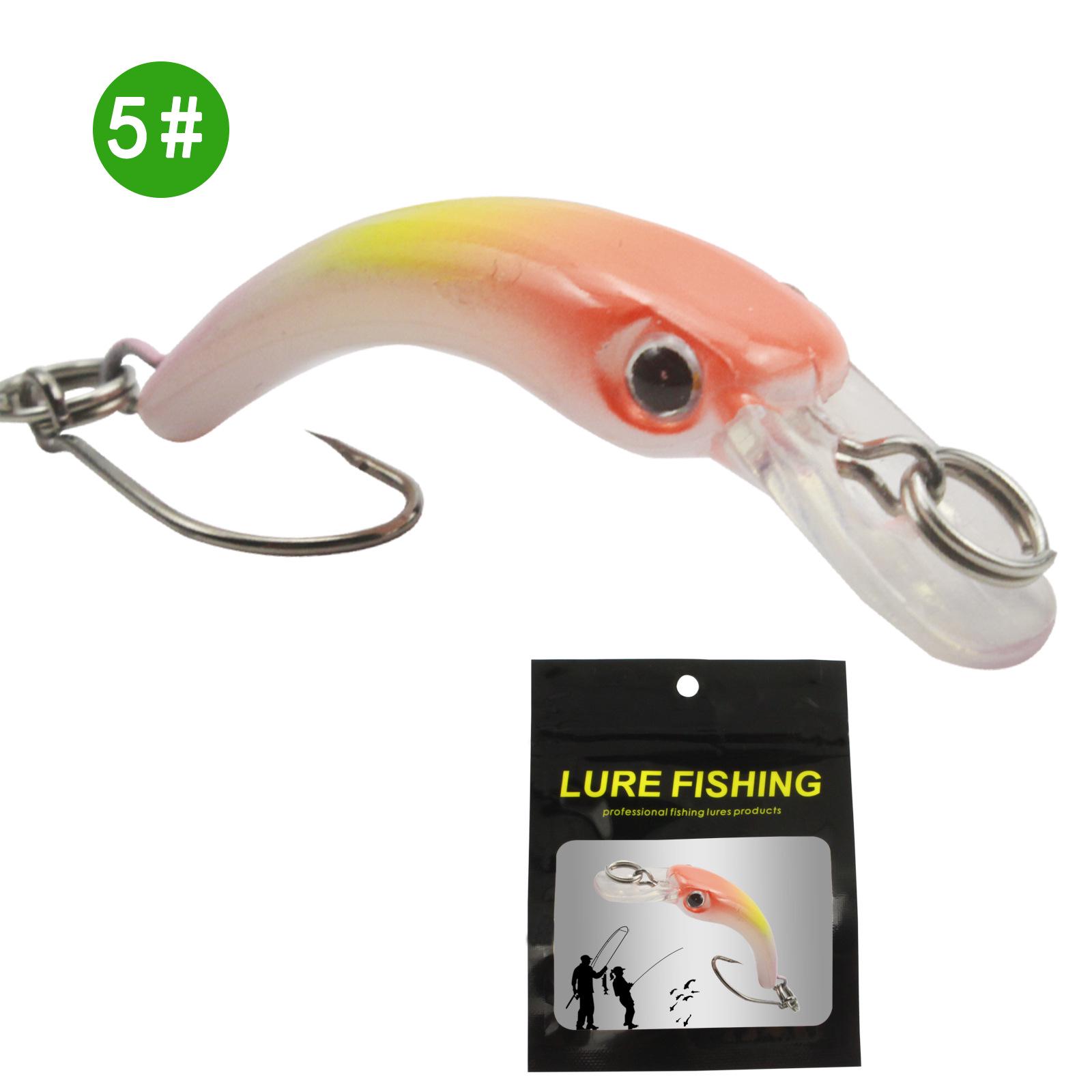 Premium Micro Minnow Mackerel White Stripe Lure Set for Asp & Bass Fishing